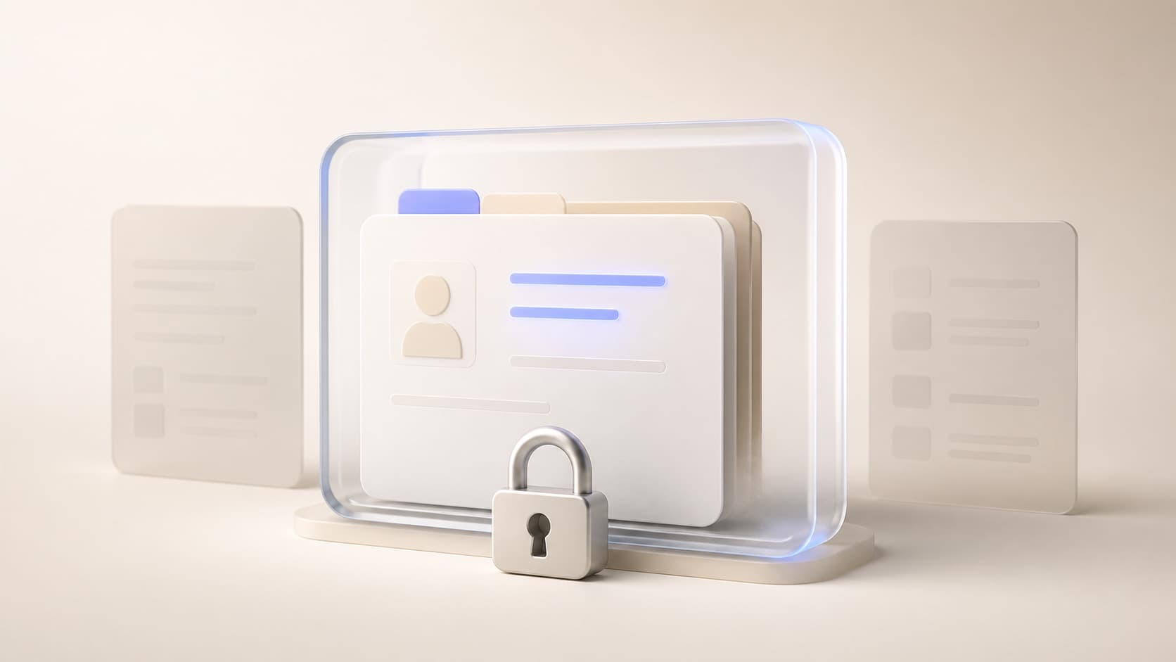 Visitor record protected by controlled access and data minimisation